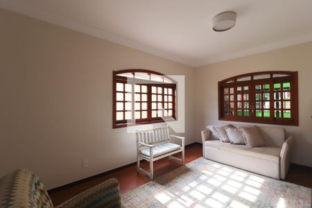 Sala de casa de condomínio para alugar com 4 quartos, 434m² em Jardim Novo Mundo, Jundiaí