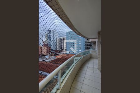 Sacada de apartamento para alugar com 1 quarto, 87m² em Vila Tupi, Praia Grande