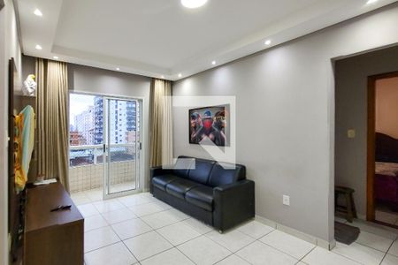 Sala de apartamento para alugar com 1 quarto, 87m² em Vila Tupi, Praia Grande