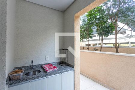 Área Garden  de apartamento à venda com 2 quartos, 54m² em Centro, Diadema