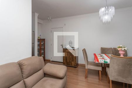 Sala  de apartamento à venda com 2 quartos, 54m² em Centro, Diadema