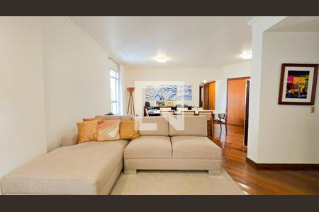 Sala de apartamento à venda com 4 quartos, 180m² em Serra, Belo Horizonte