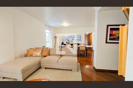 Sala de apartamento à venda com 4 quartos, 180m² em Serra, Belo Horizonte