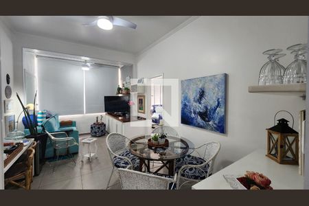 Sala de apartamento para alugar com 2 quartos, 85m² em Aparecida, Santos