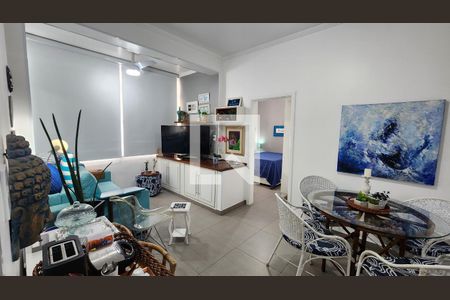 Sala de apartamento para alugar com 2 quartos, 85m² em Aparecida, Santos