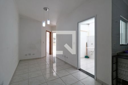 Sala de apartamento para alugar com 2 quartos, 50m² em Vila Linda, Santo André