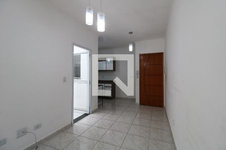 Sala de apartamento para alugar com 2 quartos, 50m² em Vila Linda, Santo André