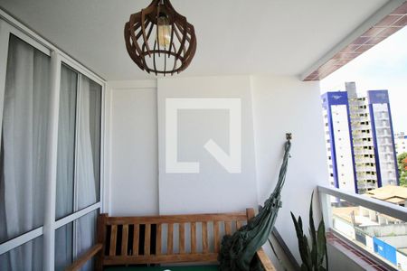 Varanda da Sala de apartamento para alugar com 1 quarto, 42m² em Vila Laura, Salvador