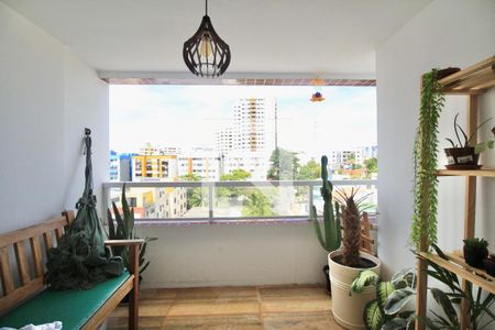 Varanda da Sala de apartamento para alugar com 1 quarto, 42m² em Vila Laura, Salvador