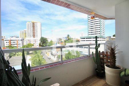 Varanda da Sala de apartamento para alugar com 1 quarto, 42m² em Vila Laura, Salvador