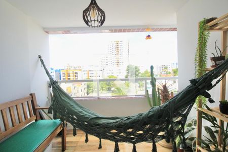 Varanda da Sala de apartamento para alugar com 1 quarto, 42m² em Vila Laura, Salvador