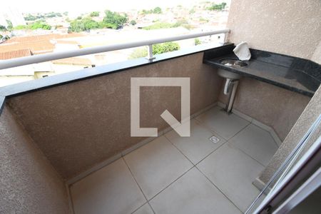 Sala - Sacada de apartamento para alugar com 2 quartos, 55m² em Vila Industrial (campinas), Campinas