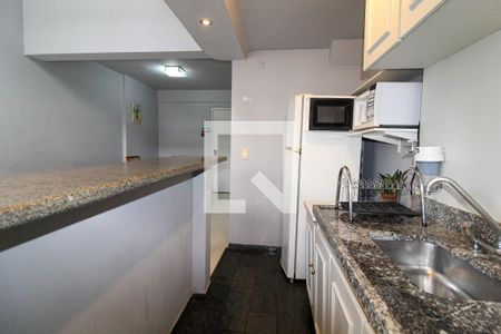 Cozinha de apartamento à venda com 1 quarto, 50m² em Moema, São Paulo