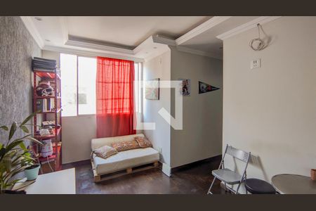 Sala de apartamento à venda com 3 quartos, 60m² em Sagrada Família, Belo Horizonte