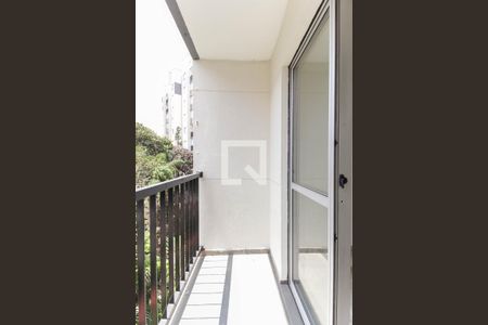 Varanda da Sala de apartamento para alugar com 2 quartos, 52m² em Itaquera, São Paulo