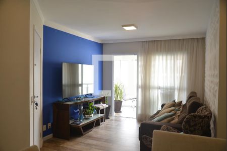 Sala de apartamento à venda com 3 quartos, 90m² em Vila Floresta, Santo André