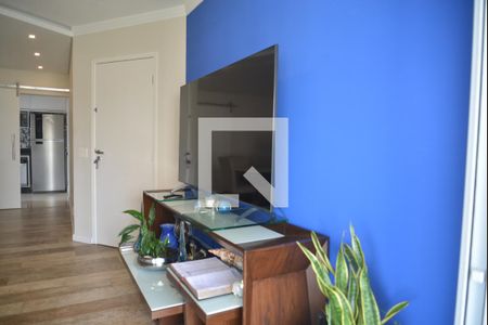 Sala de apartamento à venda com 3 quartos, 90m² em Vila Floresta, Santo André