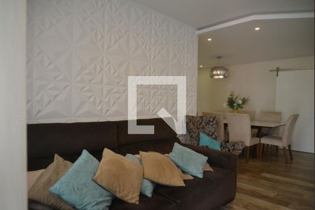 Sala de apartamento à venda com 3 quartos, 90m² em Vila Floresta, Santo André