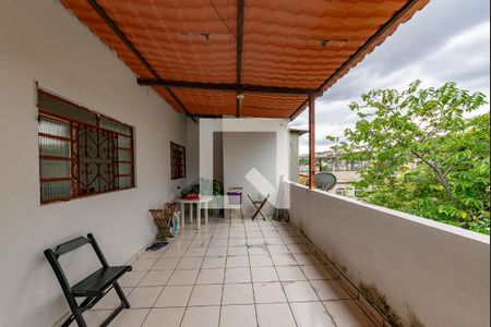 Varanda da Sala de casa à venda com 3 quartos, 366m² em Estrela Dalva, Belo Horizonte