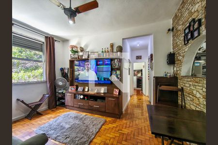 Sala de apartamento à venda com 3 quartos, 90m² em Tijuca, Rio de Janeiro