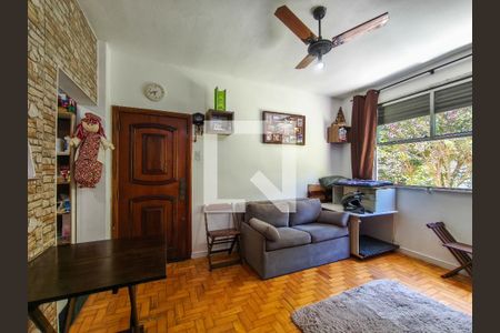 Sala de apartamento à venda com 3 quartos, 90m² em Tijuca, Rio de Janeiro