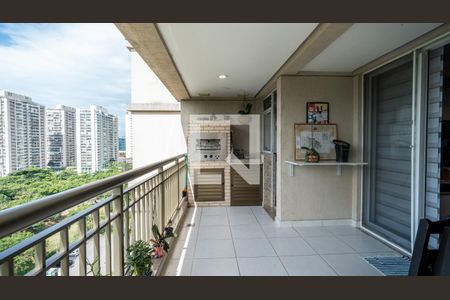 Varanda de apartamento para alugar com 2 quartos, 75m² em Recreio dos Bandeirantes, Rio de Janeiro