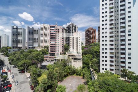 Vista da Varanda da Sala de apartamento à venda com 3 quartos, 138m² em Vila Andrade, São Paulo