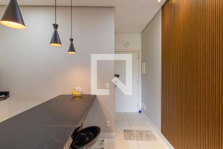 Cozinha de apartamento para alugar com 1 quarto, 39m² em Horizontal Park, Cotia