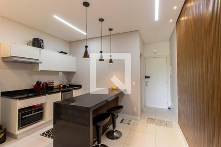 Cozinha de apartamento para alugar com 1 quarto, 39m² em Horizontal Park, Cotia