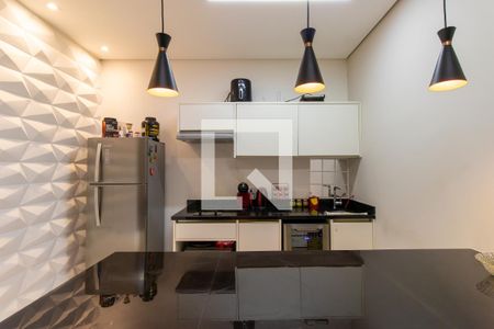 Cozinha de apartamento para alugar com 1 quarto, 39m² em Horizontal Park, Cotia