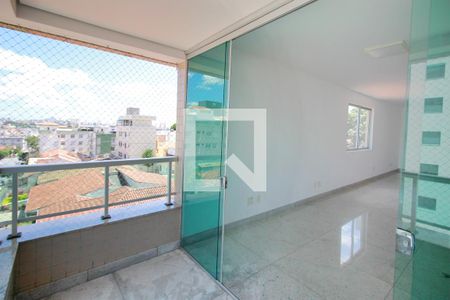 Varanda da Sala de apartamento à venda com 4 quartos, 120m² em Prado, Belo Horizonte