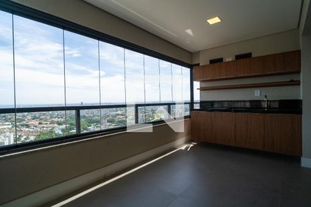 Varanda da Sala de apartamento para alugar com 3 quartos, 133m² em Parque Campolim, Sorocaba