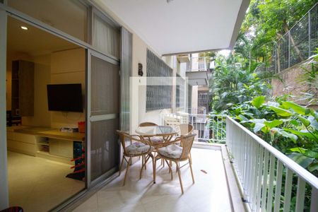 Varanda da Sala de apartamento para alugar com 3 quartos, 125m² em Copacabana, Rio de Janeiro