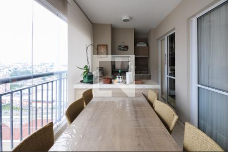 Varanda gourmet de apartamento à venda com 3 quartos, 147m² em Centro, São Bernardo do Campo