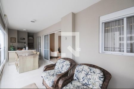 Varanda gourmet de apartamento à venda com 3 quartos, 147m² em Centro, São Bernardo do Campo