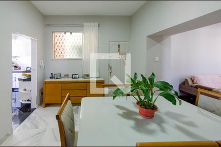 Sala de jantar de apartamento à venda com 3 quartos, 105m² em Barroca, Belo Horizonte