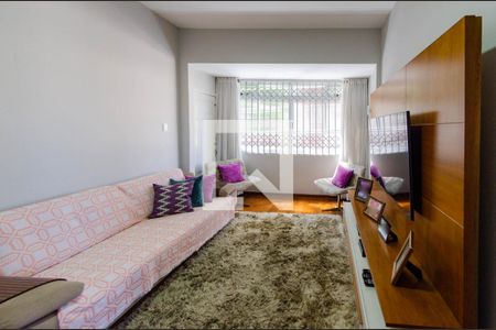 Sala de apartamento à venda com 3 quartos, 105m² em Barroca, Belo Horizonte