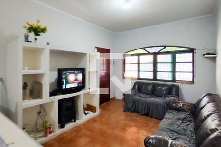 Sala de casa para alugar com 2 quartos, 70m² em Maracanã, Praia Grande