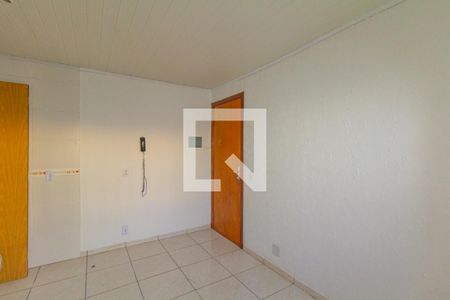 Sala/Cozinha de apartamento à venda com 2 quartos, 42m² em Estância Velha, Canoas