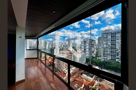 Sacada Integrada de apartamento à venda com 3 quartos, 227m² em Cidade Monções, São Paulo