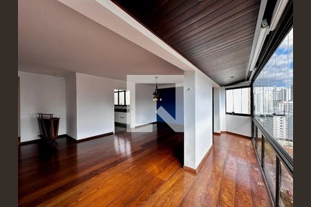 Sacada da Sala de apartamento à venda com 3 quartos, 227m² em Cidade Monções, São Paulo