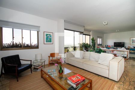 Sala de Estar de apartamento para alugar com 3 quartos, 260m² em Vila Madalena, São Paulo