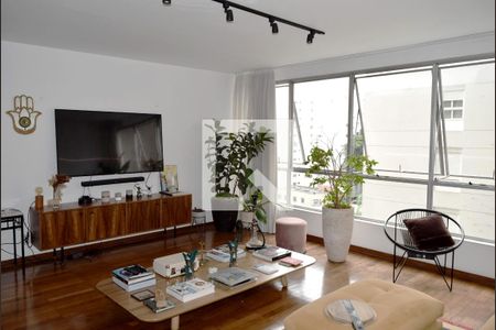 Sala de apartamento à venda com 3 quartos, 142m² em Jardim Paulista, São Paulo