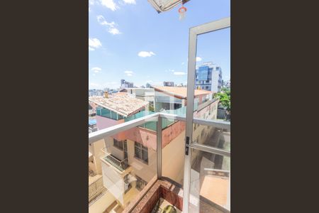 Varanda da Sala 1 de apartamento à venda com 3 quartos, 130m² em União, Belo Horizonte