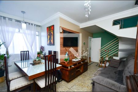 Sala/ cobertura de apartamento para alugar com 4 quartos, 212m² em Ana Lúcia, Belo Horizonte