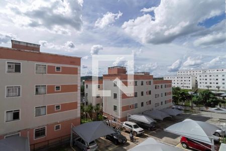 Vista do quarto 1 de apartamento para alugar com 2 quartos, 45m² em Morro do Confisco, Contagem