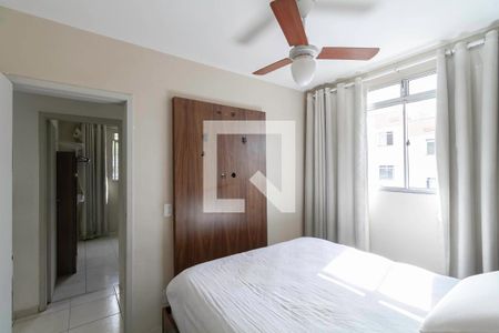 Quarto 1 de apartamento para alugar com 2 quartos, 45m² em Morro do Confisco, Contagem