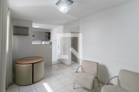 Sala  de apartamento para alugar com 2 quartos, 45m² em Morro do Confisco, Contagem