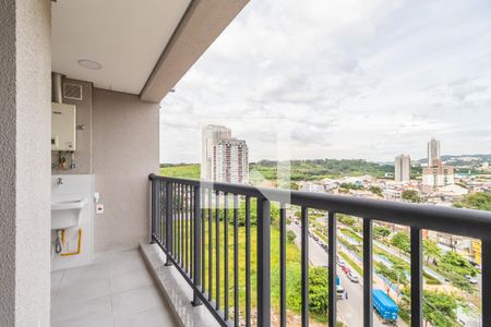 Varanda - Sala/Quarto de apartamento para alugar com 1 quarto, 48m² em Nova Aldeinha, Barueri