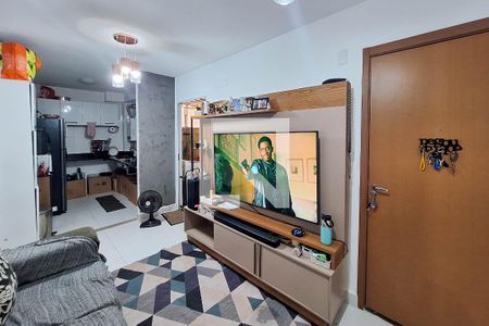 Sala de apartamento para alugar com 2 quartos, 45m² em Barro Vermelho, São Gonçalo